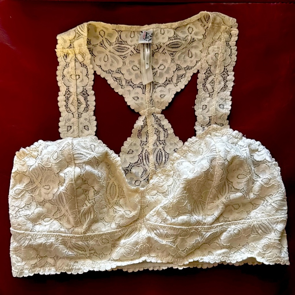 Free People Lace Bralette